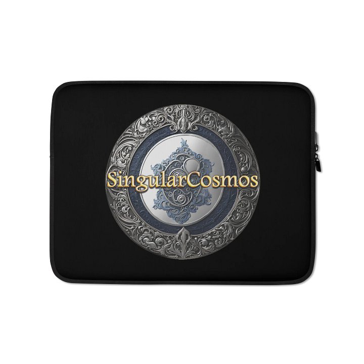Singular Cosmos Black Laptop Sleeve product image (1)
