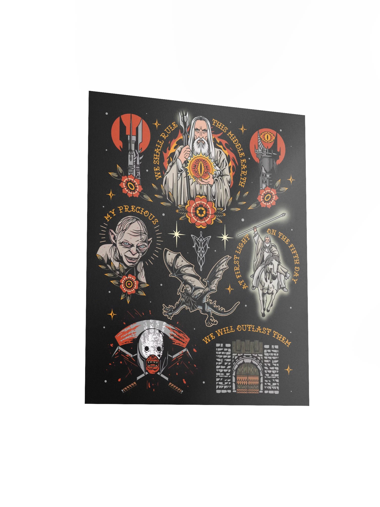 Two Towers Flash - Print product image (2)