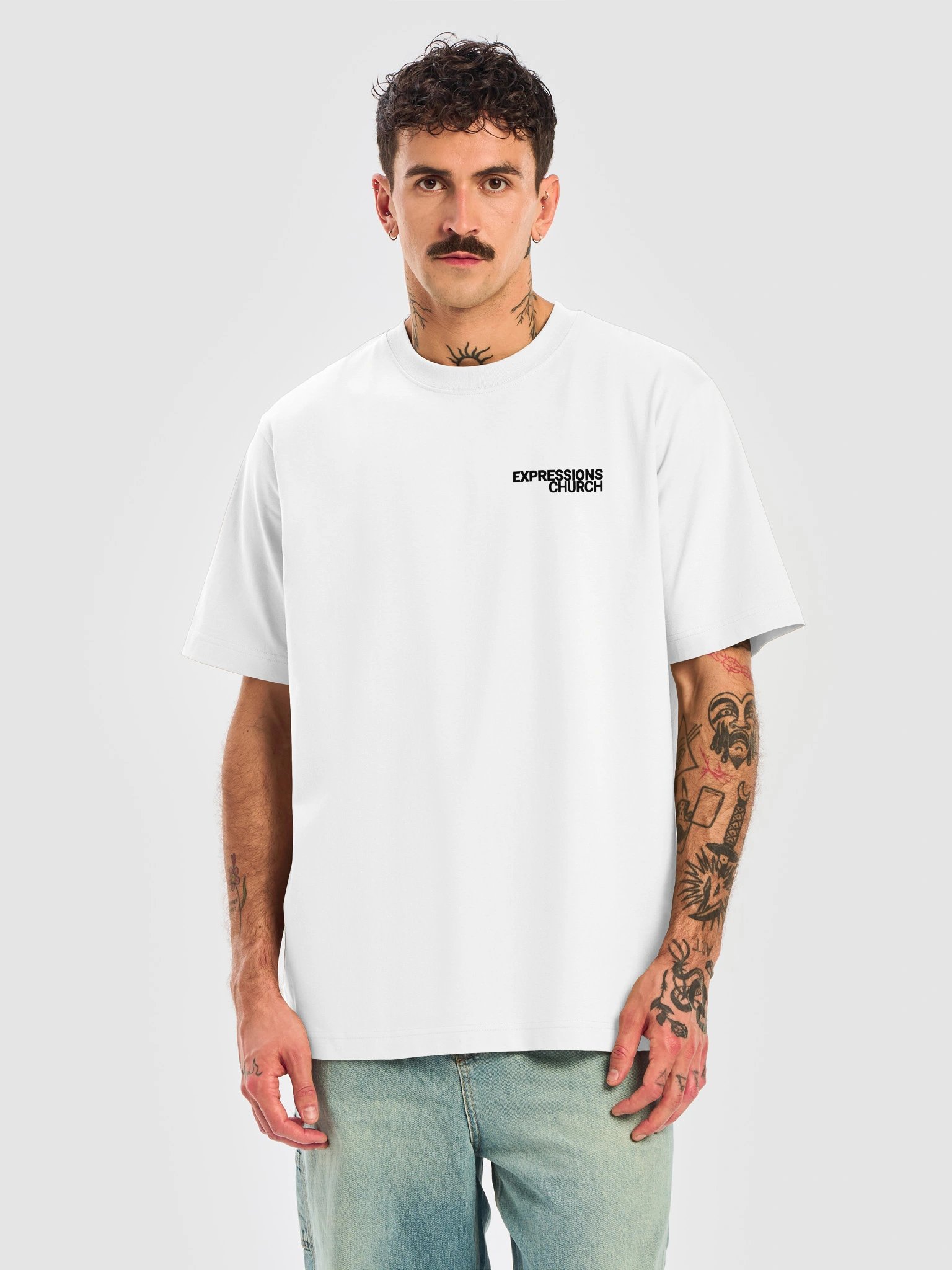 Expressions Church Heavy Tee (light) product image (5)