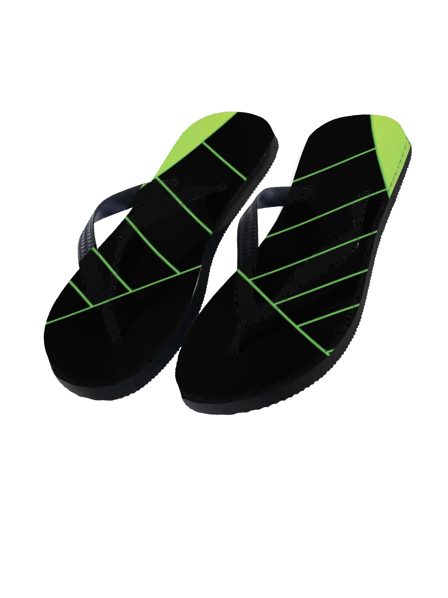 "G167" Neon Geometric Flip-Flops product image (1)