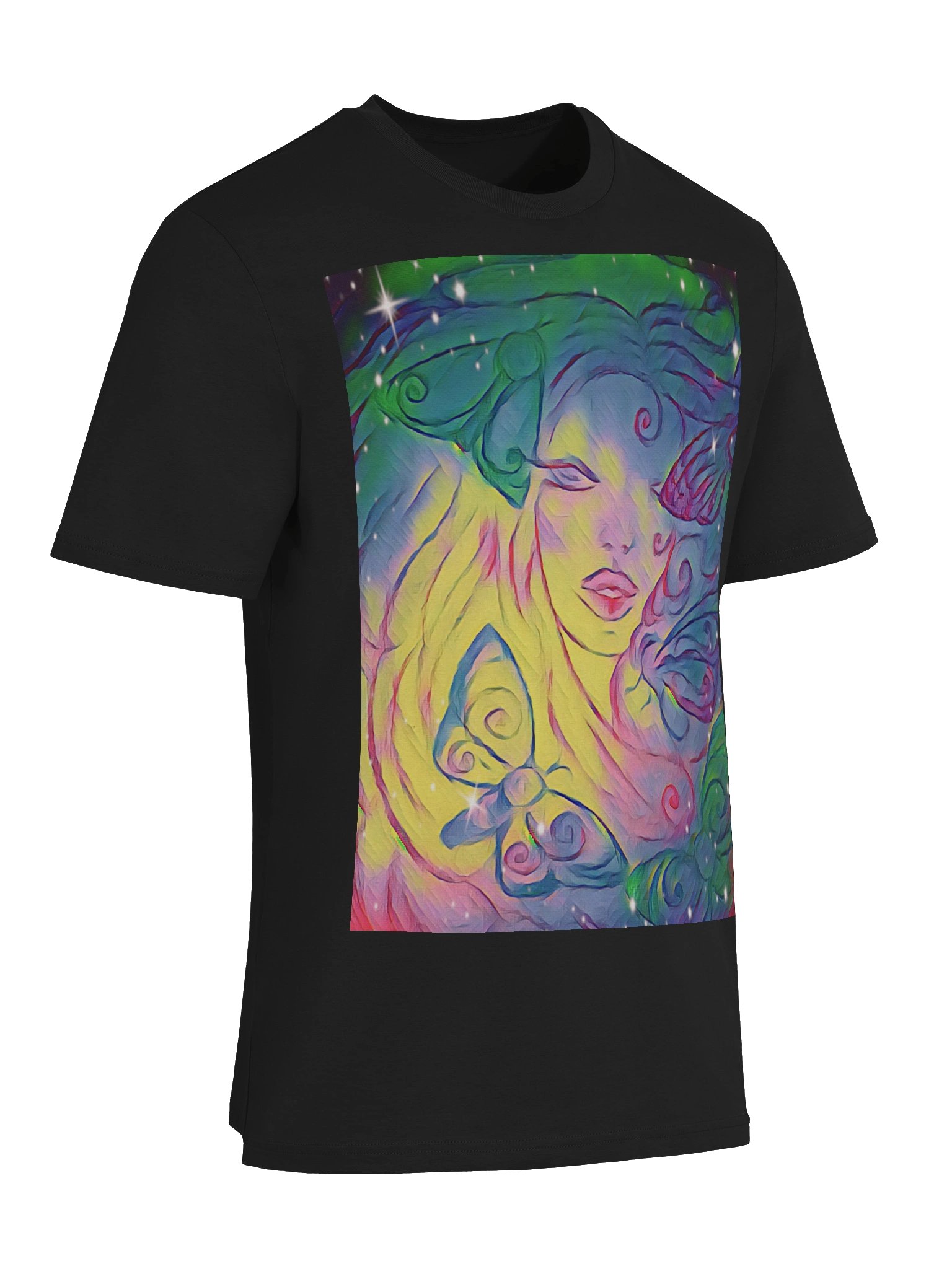 Aleia Radiant Rainbow Moth Organic Lightweight Tee product image (6)
