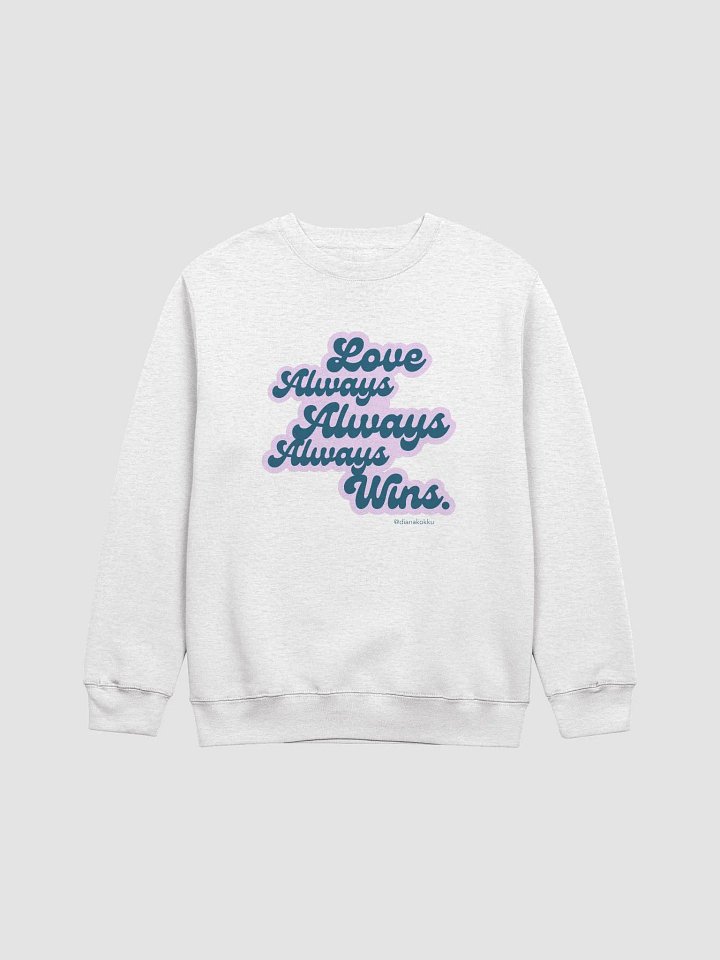 Love Wins Crew Neck product image (1)