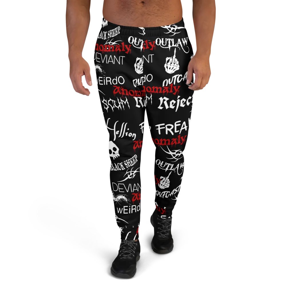 Outcast All Over Black Sweatpants product image (2)