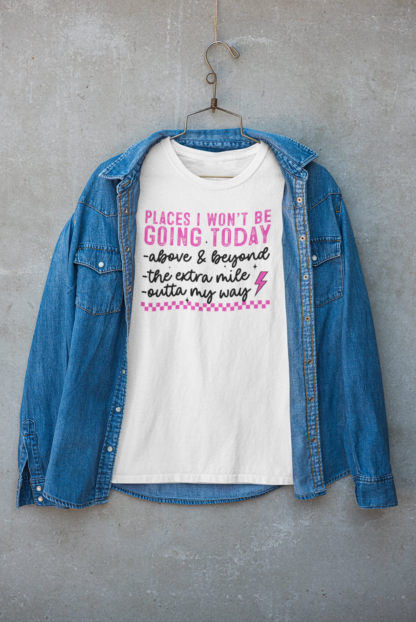 Places I Won't Be Going Tee product image (3)