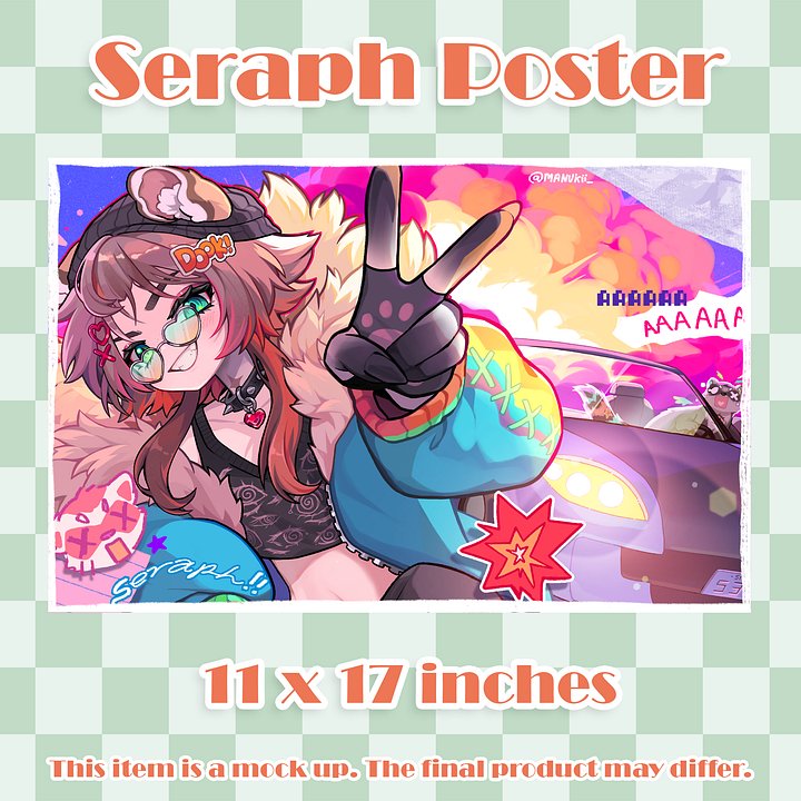 Smitten Seraph Poster product image (1)