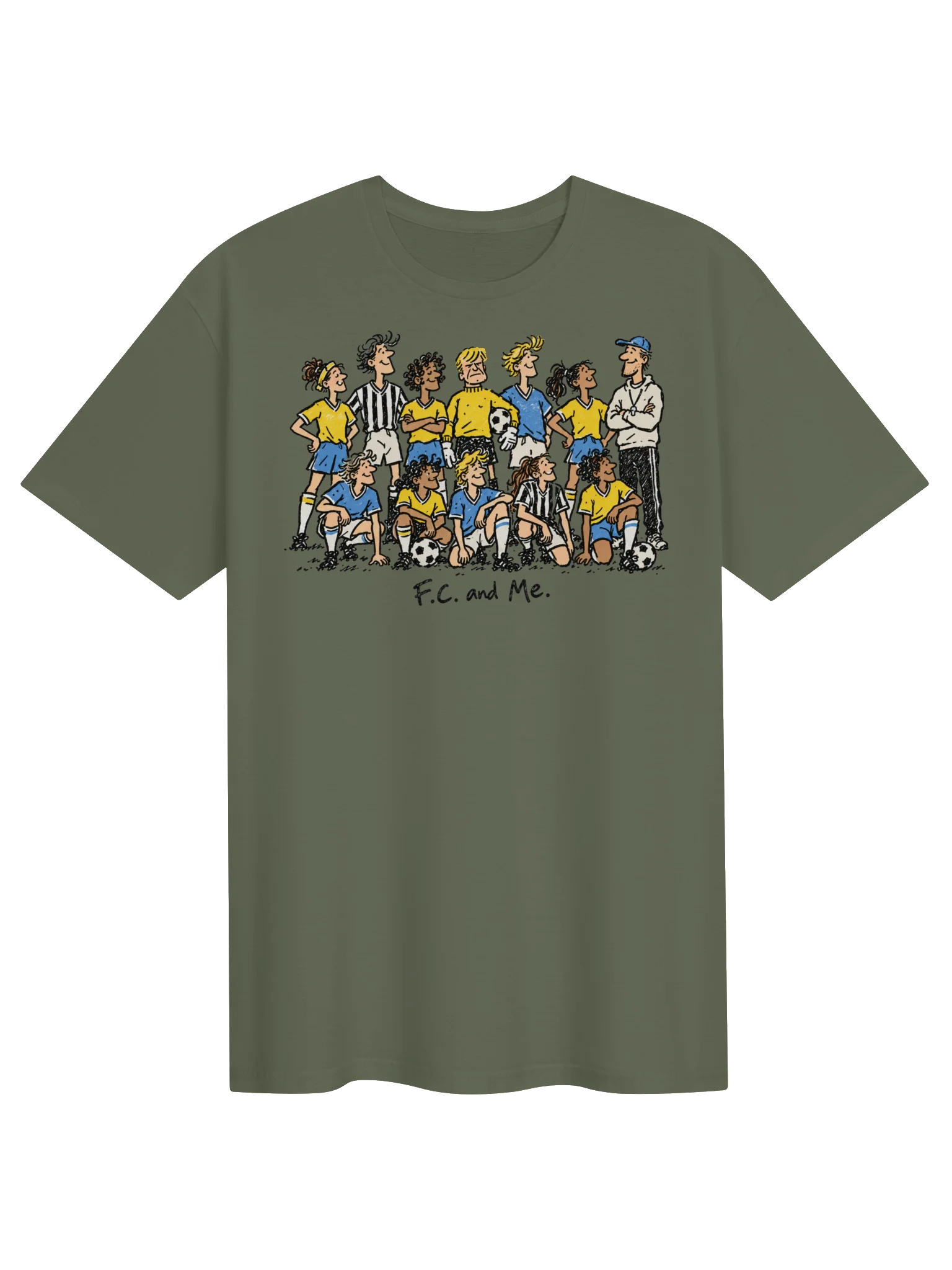 F.C. and Me Soccer Crew Tee product image (2)
