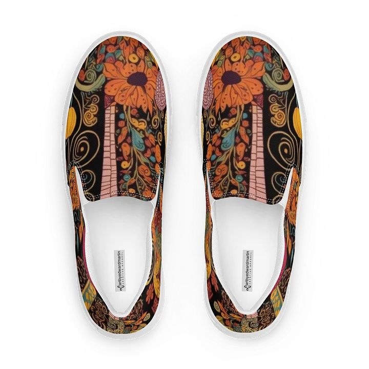 Bloom Burst Slip-On Canvas Shoes product image (1)