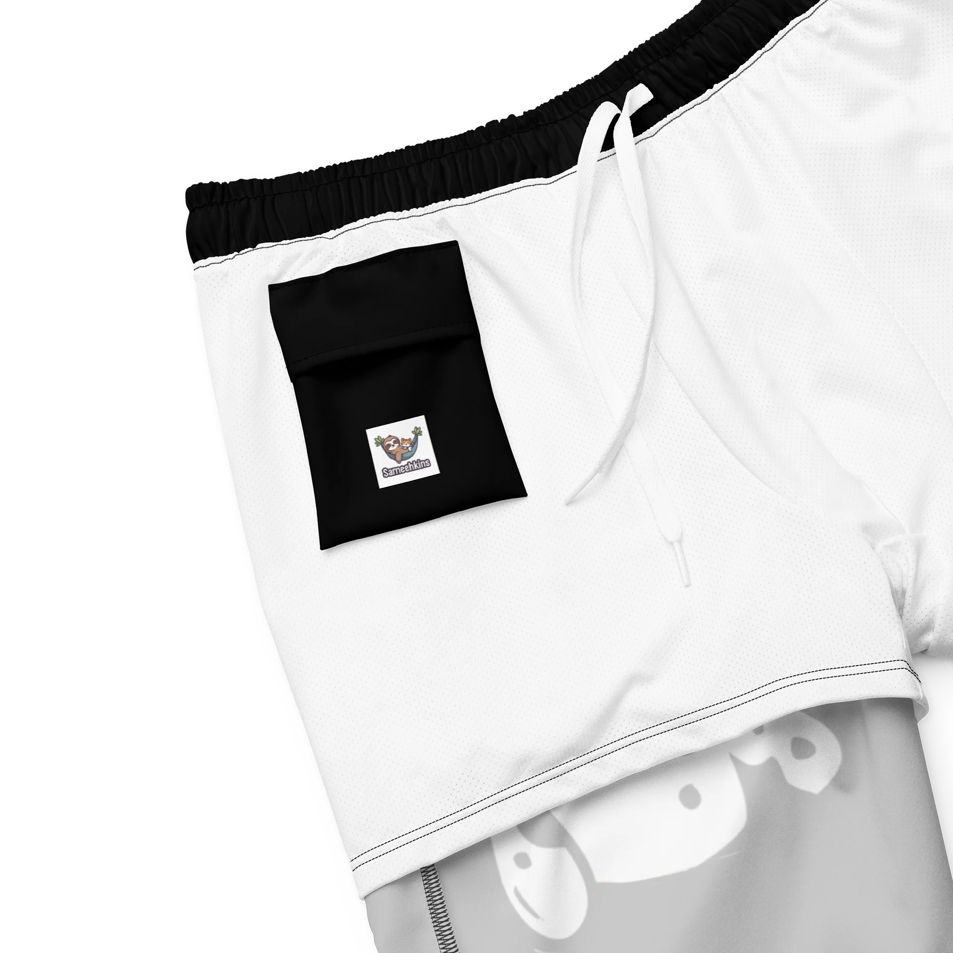 Sunny Faces All-Over Swim Trunks product image (8)