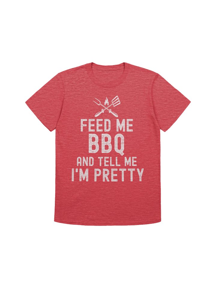 Feed Me BBQ and Tell Me I’m Pretty – Gildan Softstyle Unisex T-Shirt product image (1)
