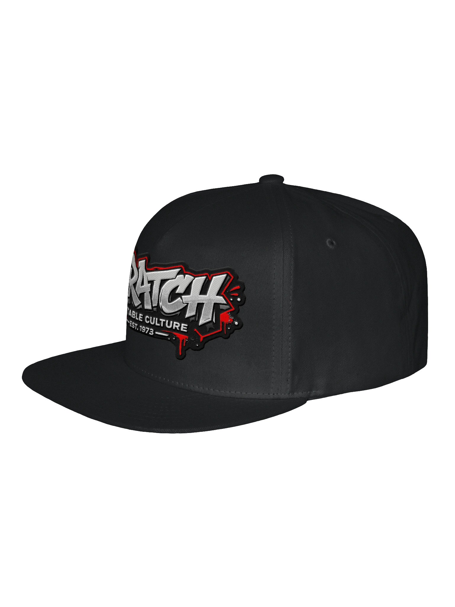 SCRATCH LOGO SNAPBACK - GRAFFITI VERSION (RED) product image (2)