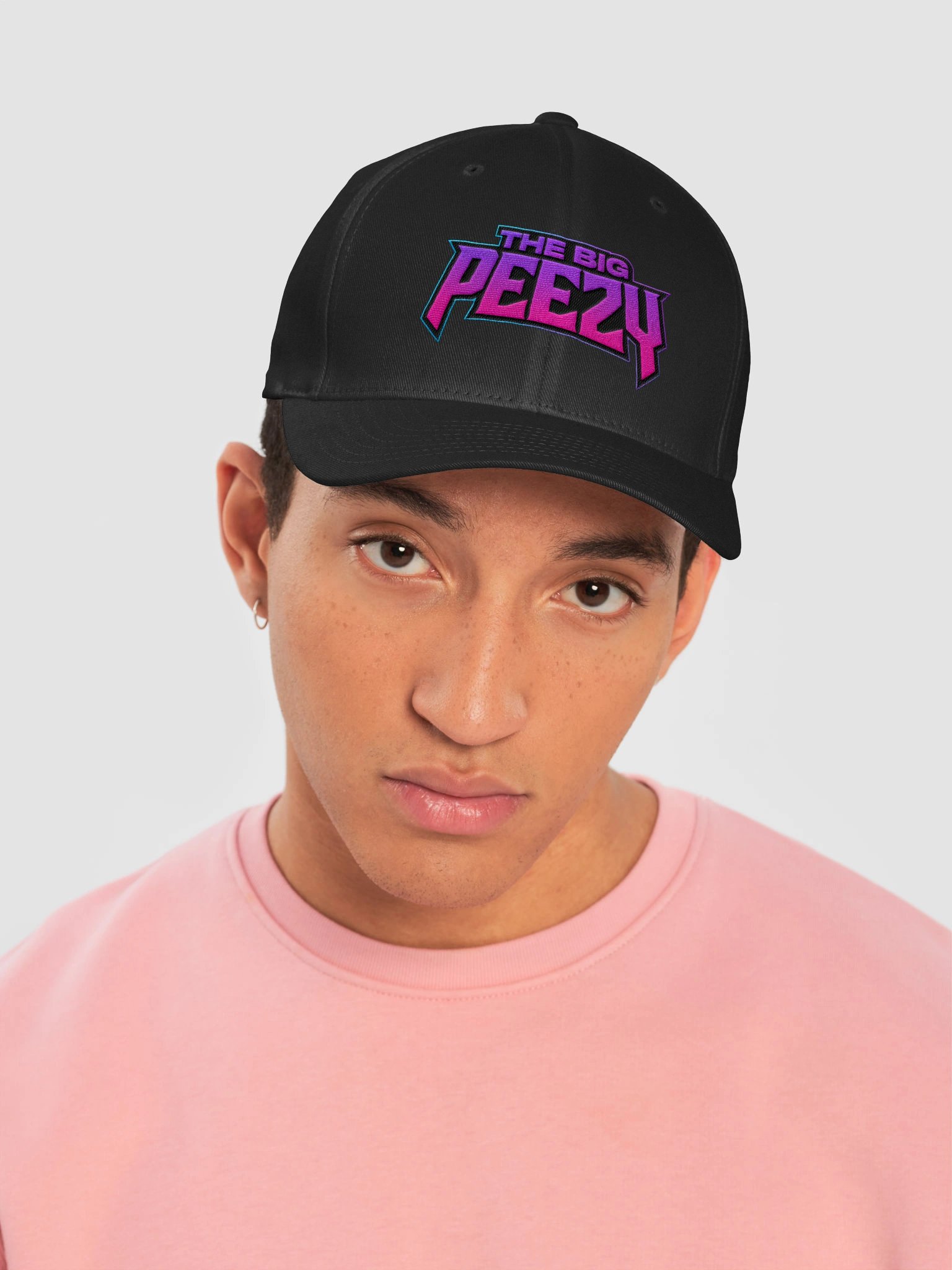 The Big Peezy Flexfit® Structured Fitted Cap product image (9)