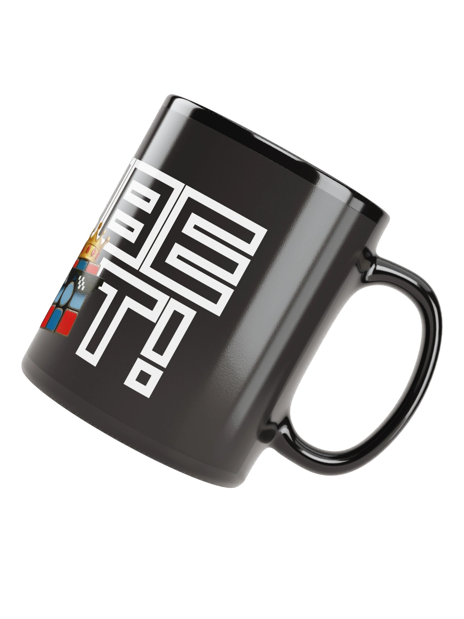 I Cube A Lot! - Cubezalot Black Mug (Full Wrap Print) product image (8)