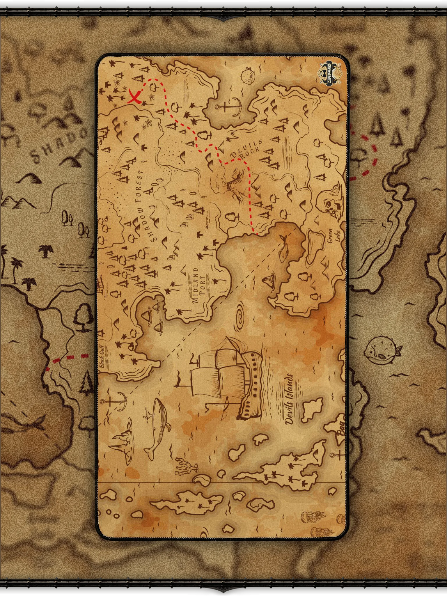 ThaDadventurer Signature Adventure Map Deskmat product image (3)