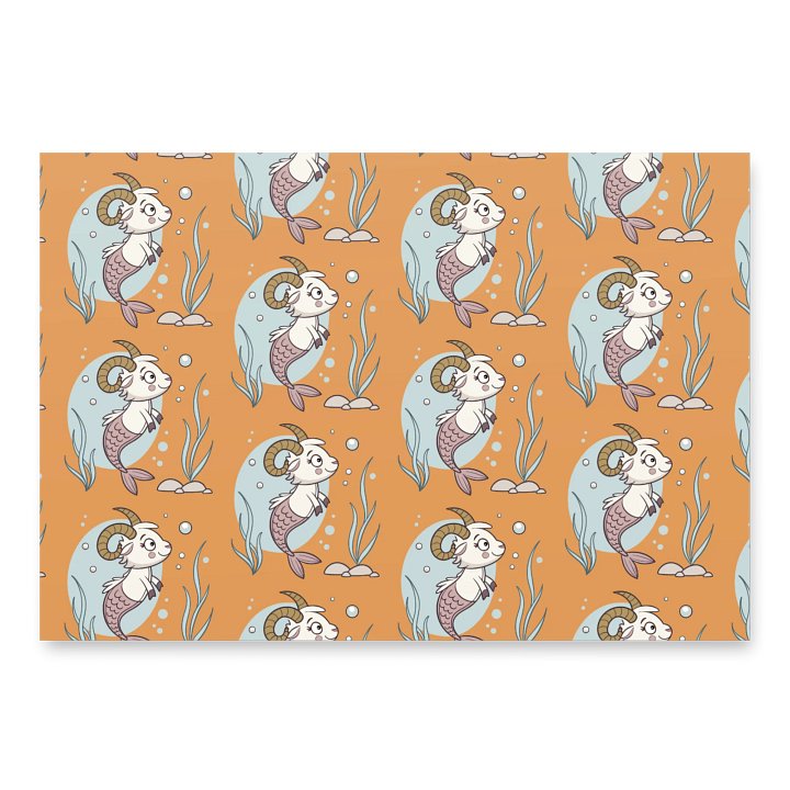 Capricorn Matte Wrapping Paper Set product image (2)