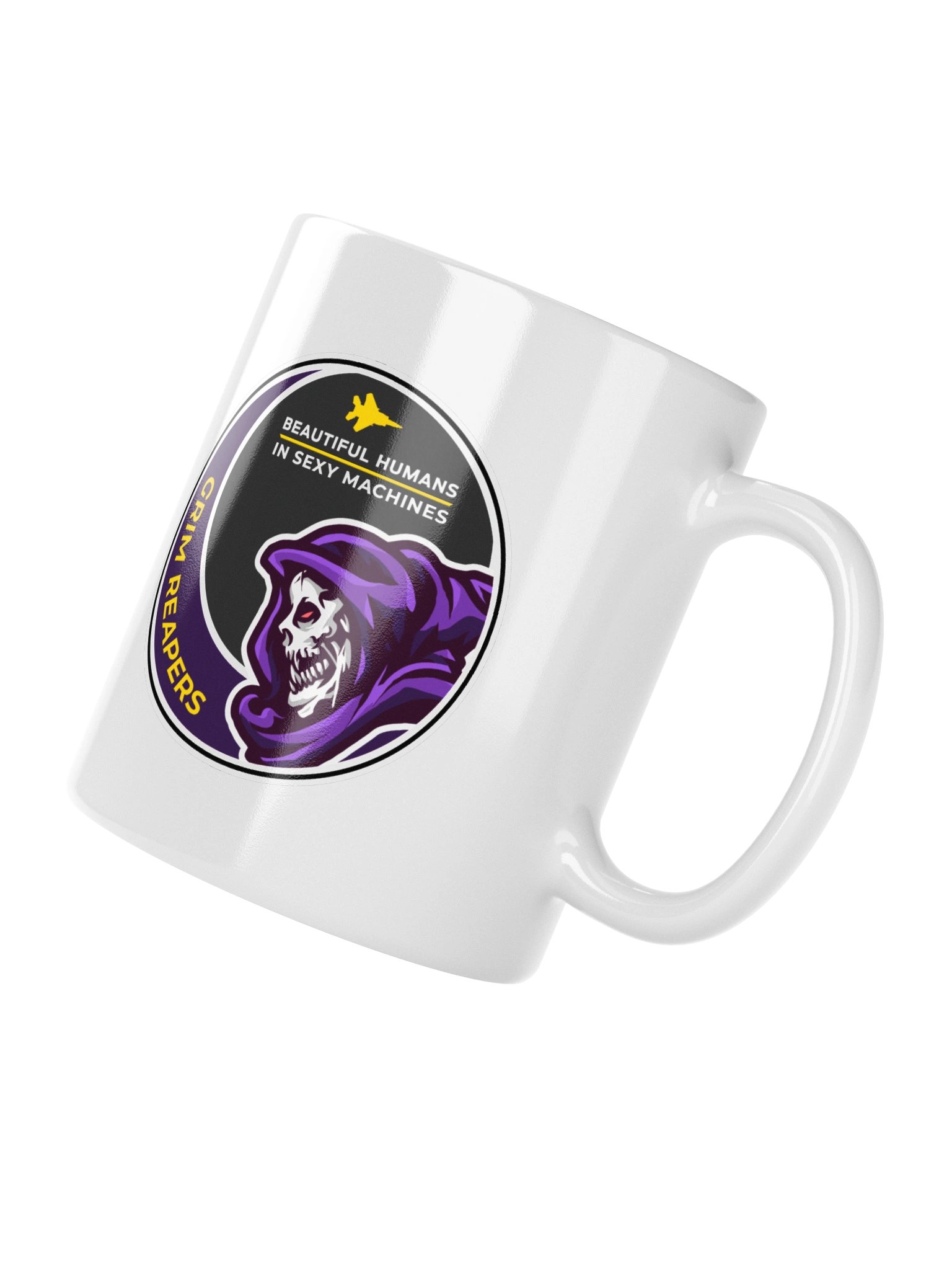 Official Grim Reapers Logo White Glossy Mug product image (10)