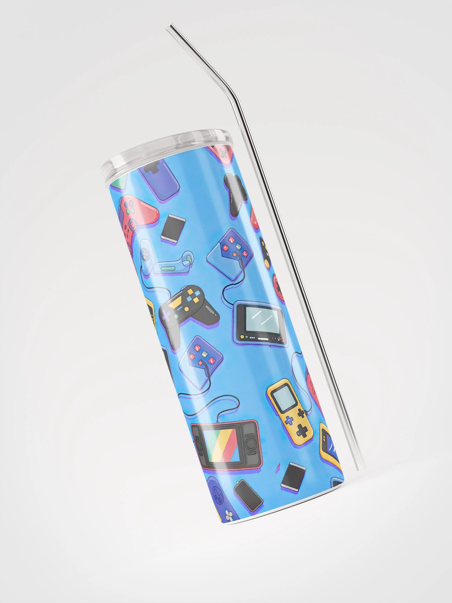 Retro Gaming Steel Tumbler product image (5)