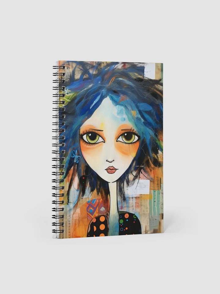 Whimsical Eyes Spiral Notebook product image (1)