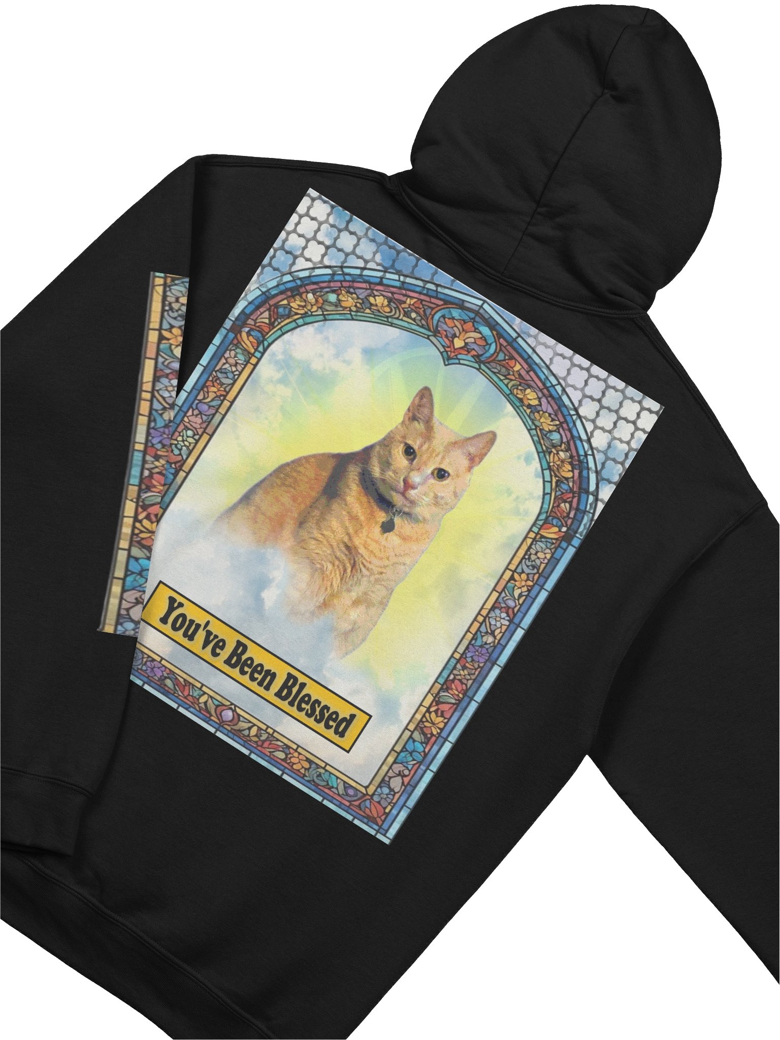 You've Been Blessed HOODIE (Front Patch + Sleeves) product image (28)