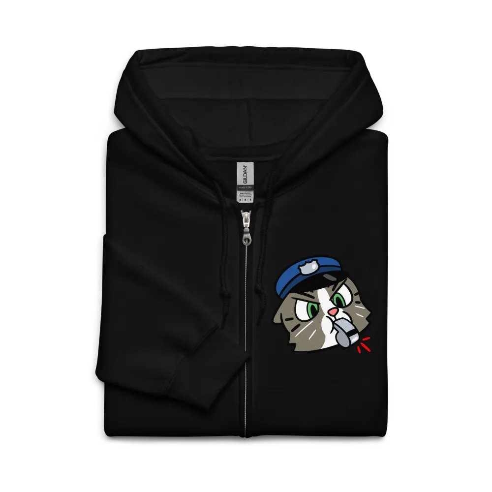 Officer Kitty Cat Hoodie product image (6)
