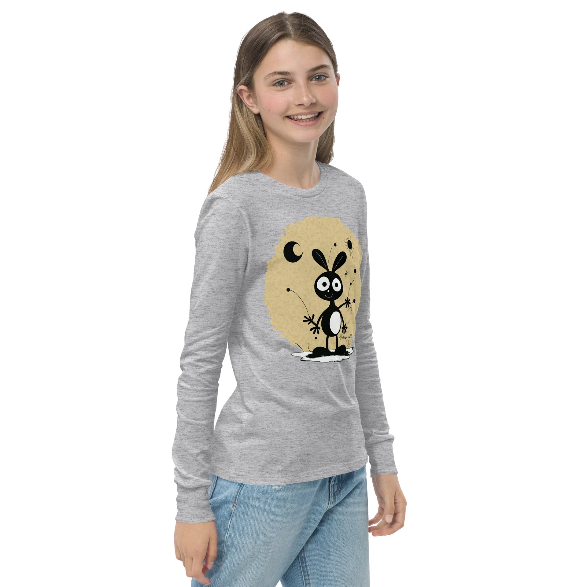 Bella+Canvas Youth Long Sleeve T-Shirt product image (4)