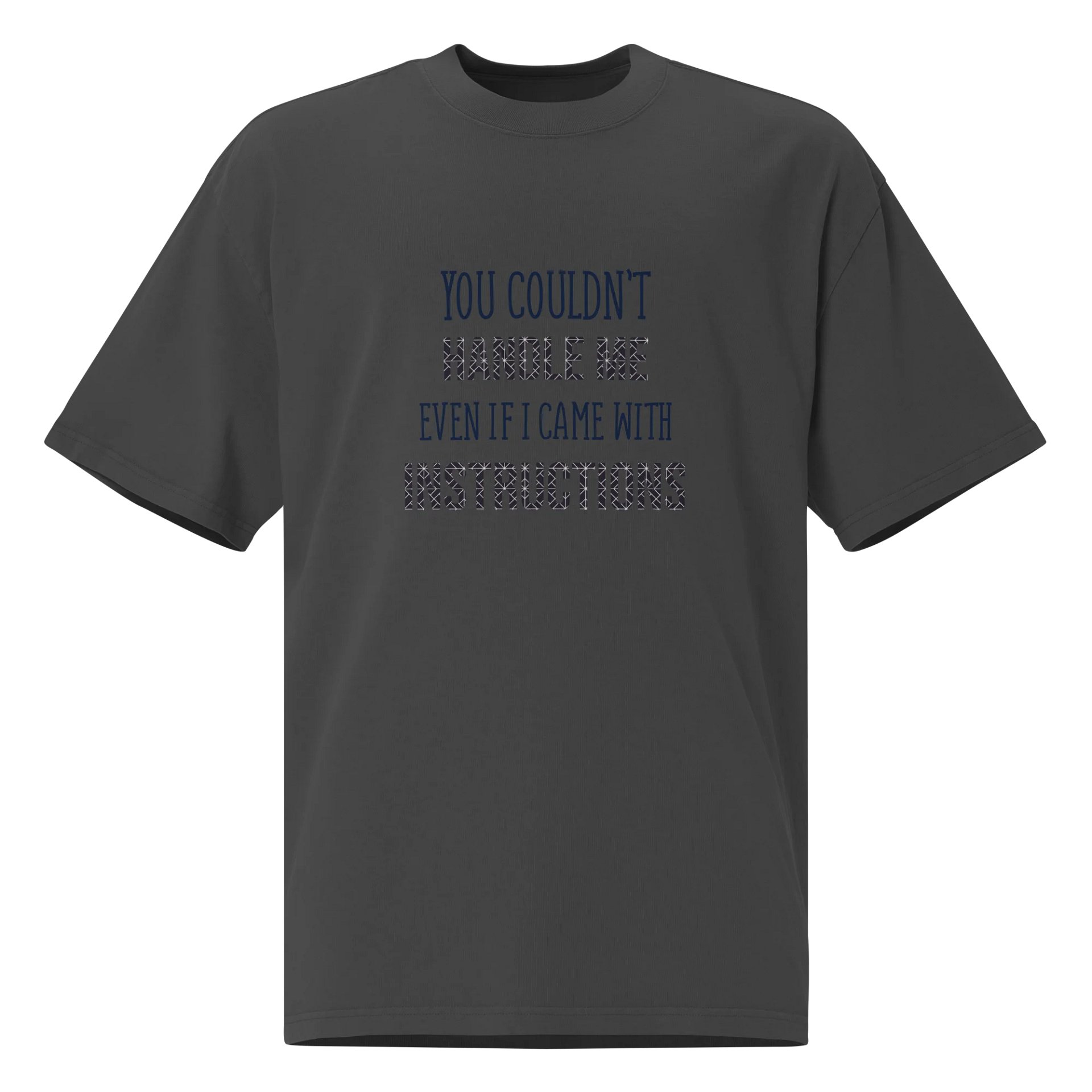 Unapologetic Attitude Oversized Tee product image (1)