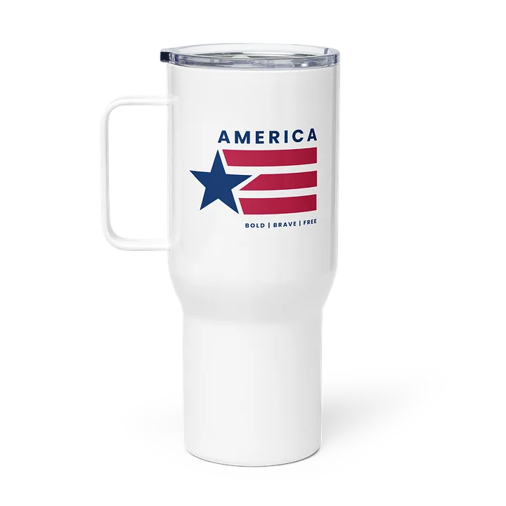 Bold Brave and Free Travel Mug product image (1)