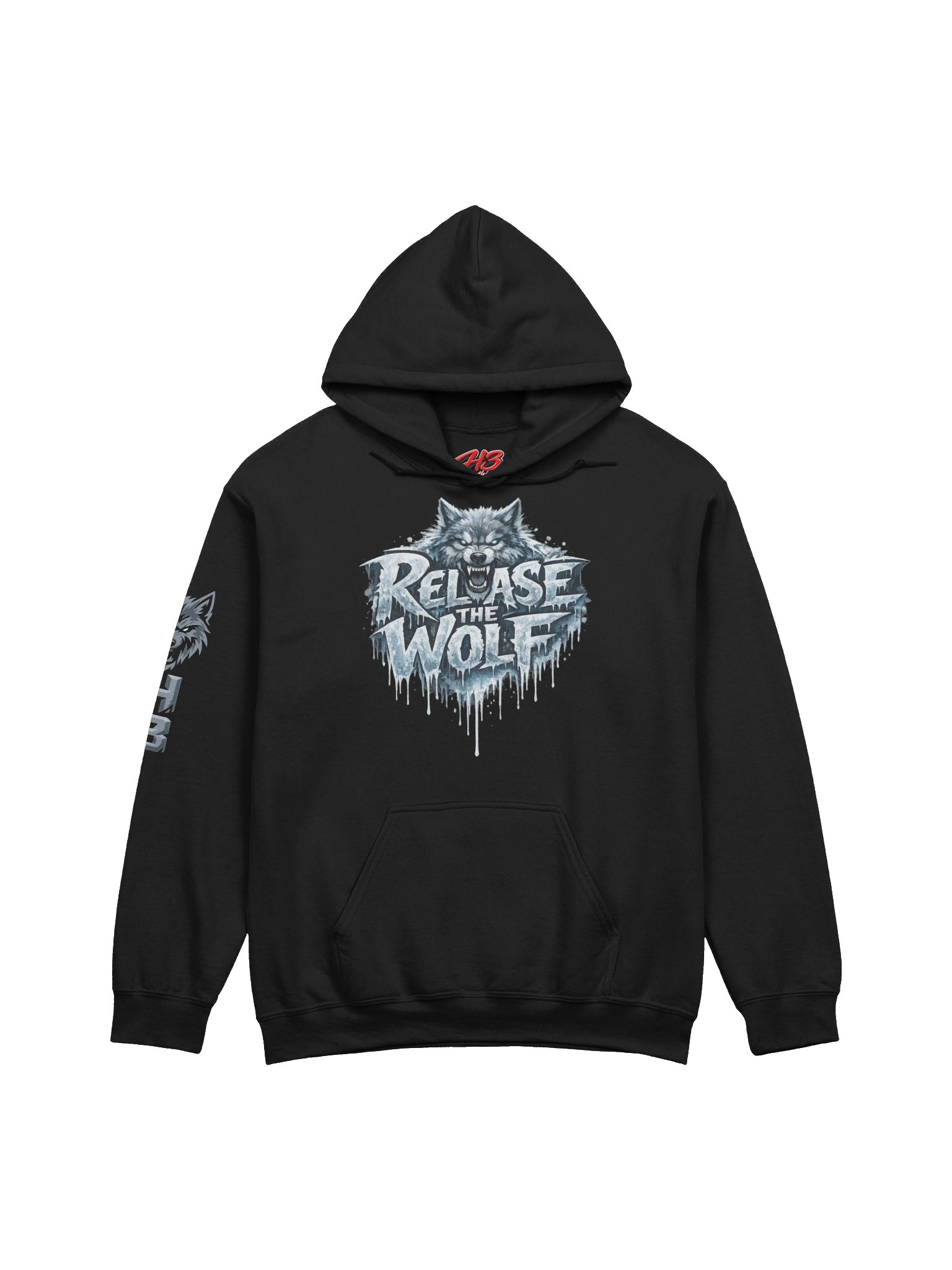 Release the Wolf hoodie product image (4)