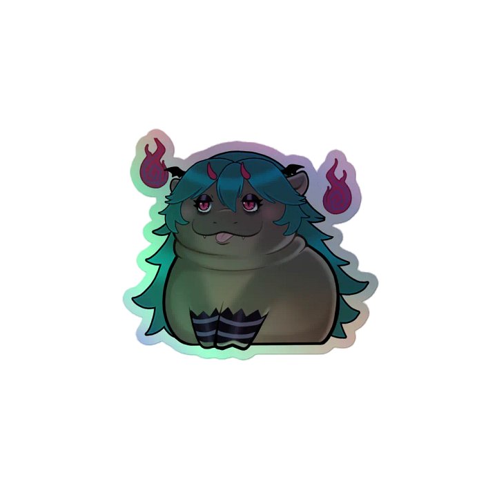 Peach Moo Deng Blep product image (2)