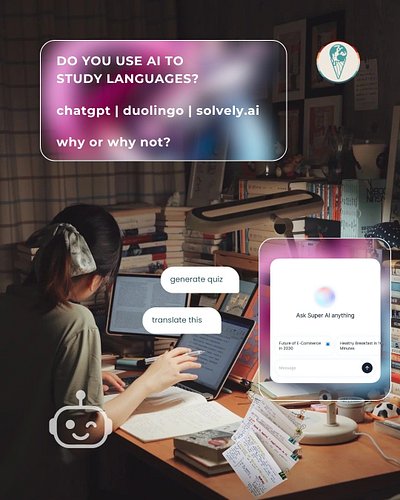 your study routine looks VERY different in 2026 👀
ㅤ
ai is everywhere now
ㅤ
in your notes
in your flashcards
in your study app...