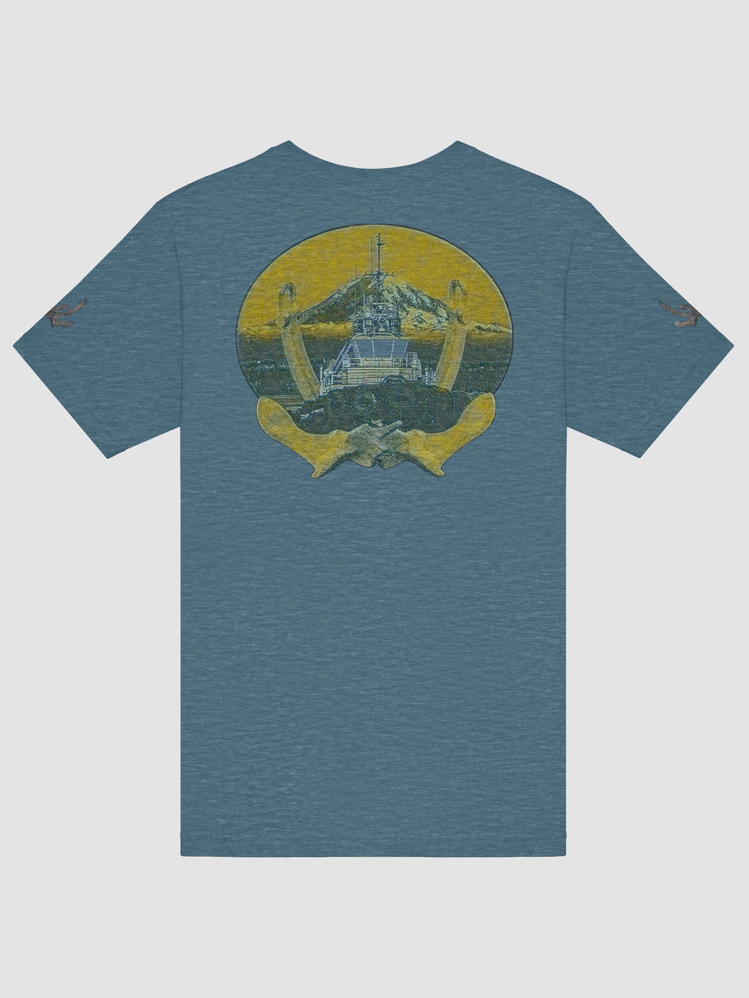 2 Anchor - Yellow Mt. Rainier & Tug Marshall Foss – Vigilant Marine Workwear | Twin Anchor Apparel Sternwatch Tee Line product image (6)