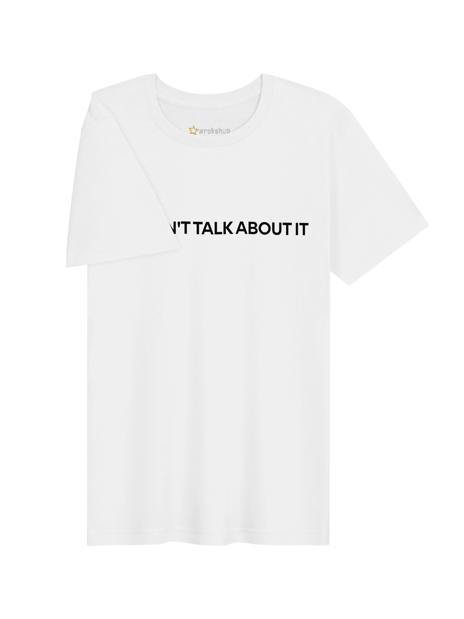 Minimal Blackout Tee - WHITE product image (3)