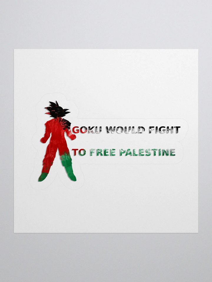 Goku Would Fight For Palestine product image (2)