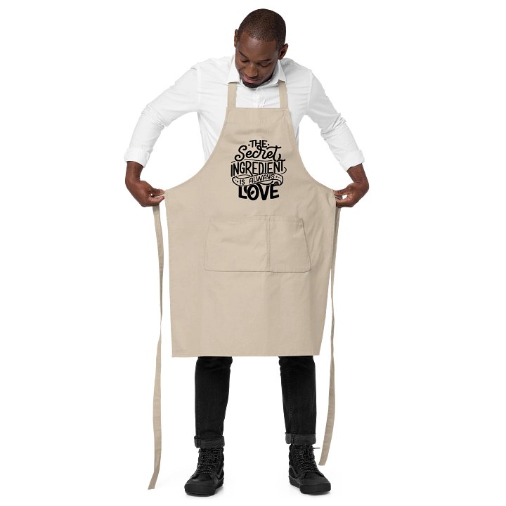The Secret Ingredient Apron – 100% Organic Cotton product image (2)