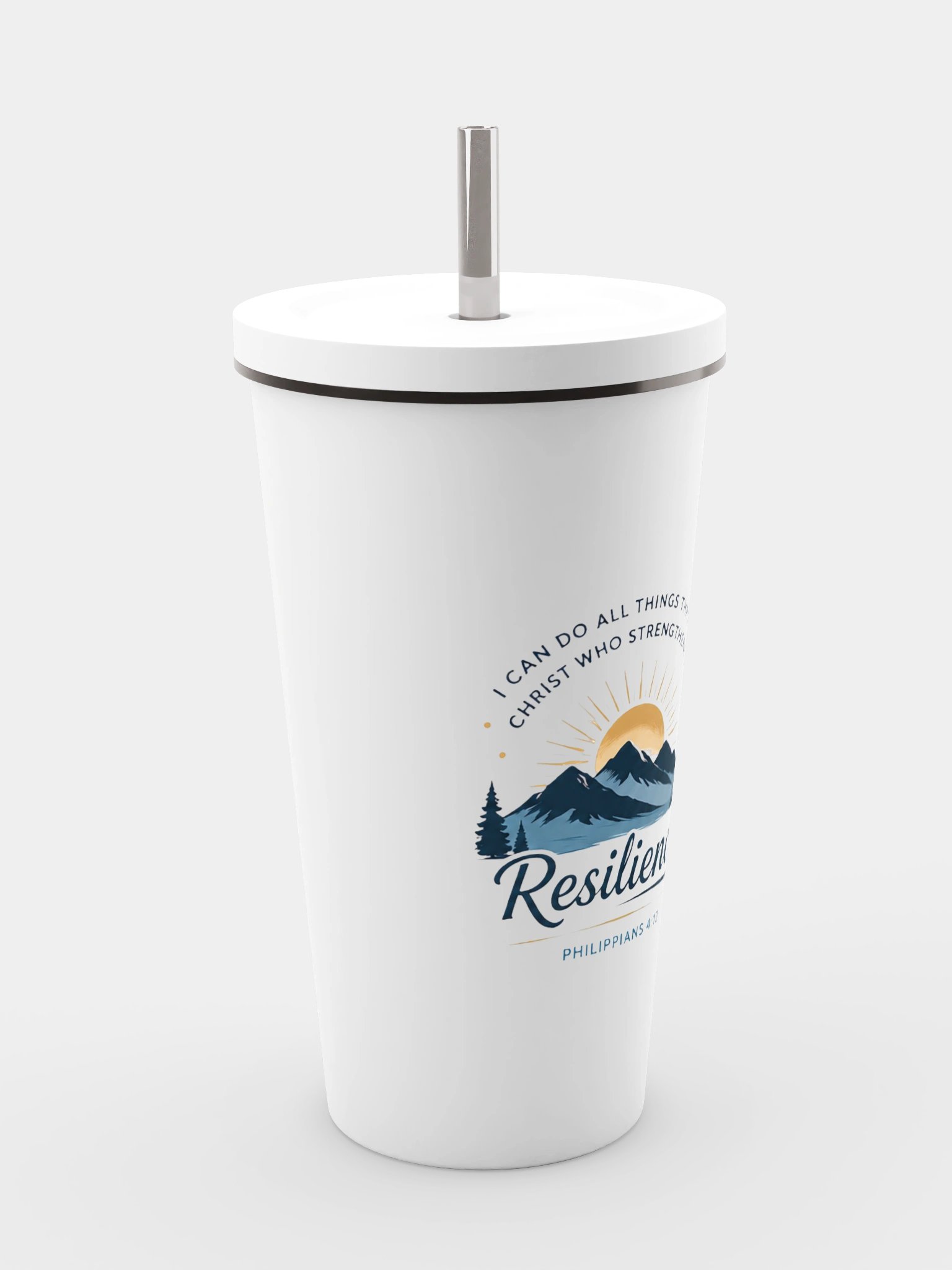 Strength Through Christ Resilience Tumbler product image (4)