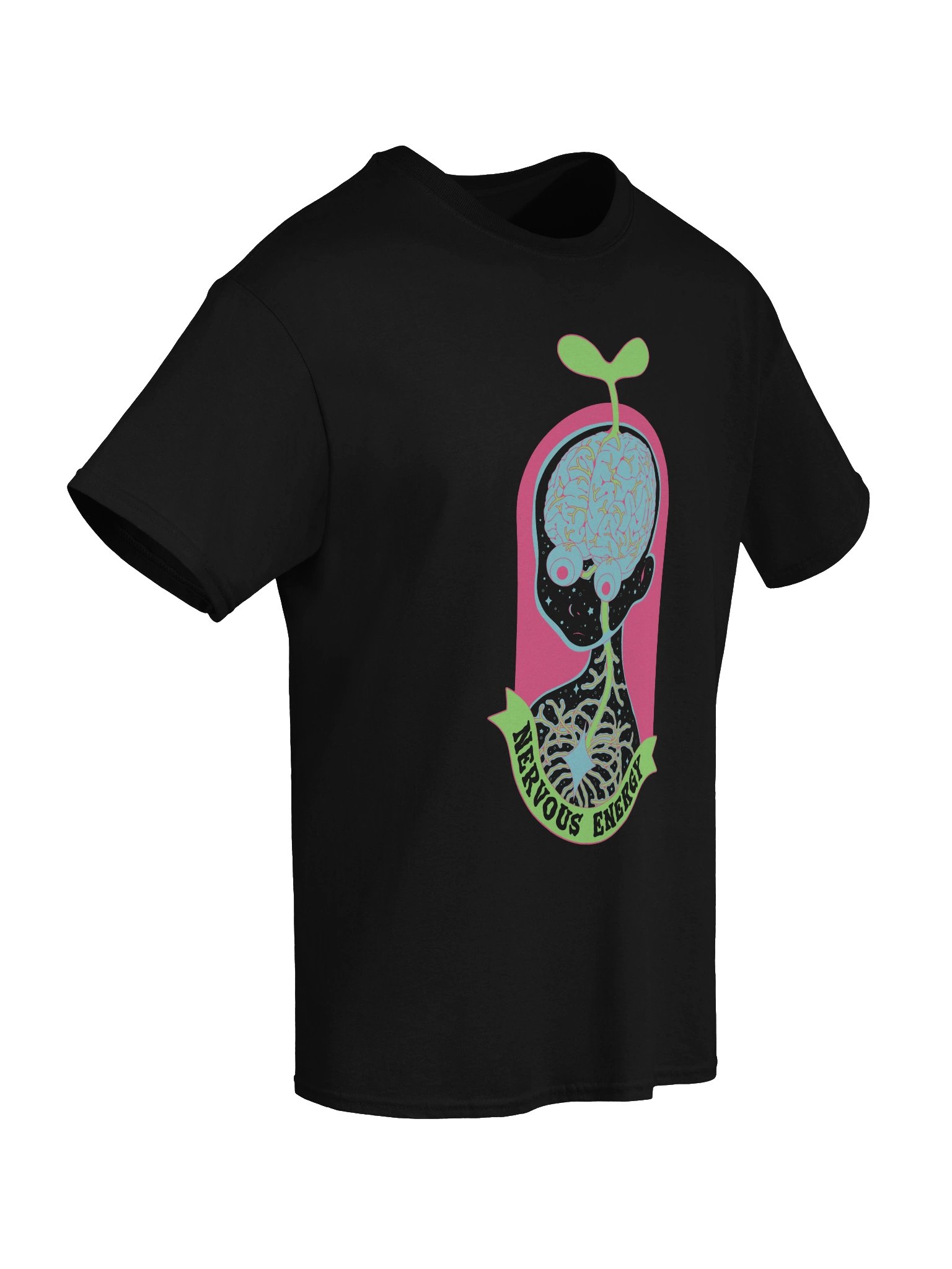 Alt Nervous Energy - Tee - Black product image (6)