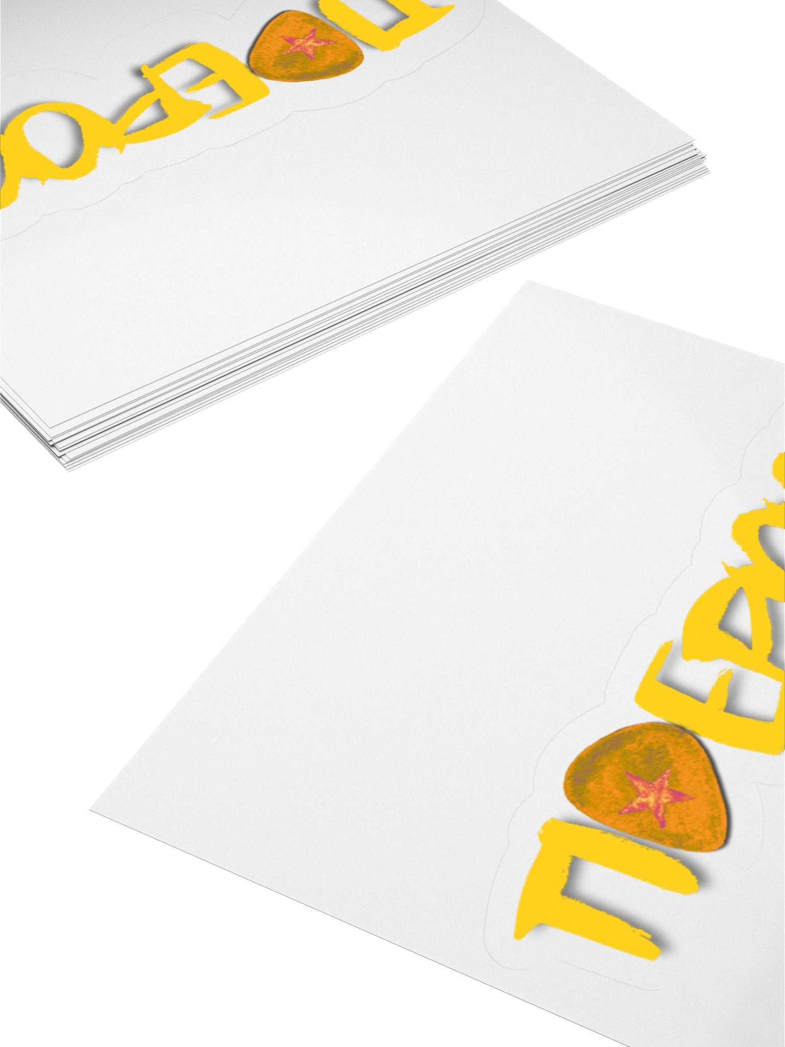 Yellow Tidepool Logo Sticker product image (16)
