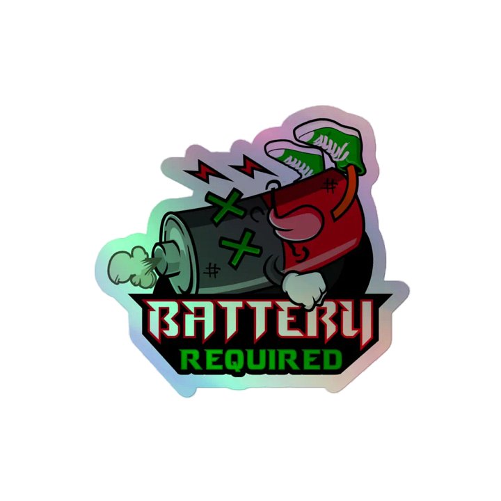 Holographic Logo Sticker product image (2)