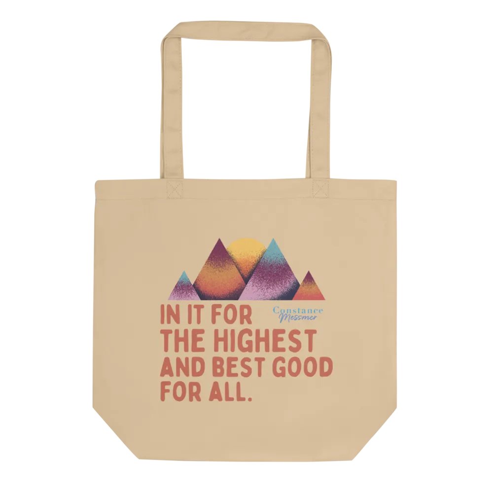 Mountain Tops Eco Tote product image (1)