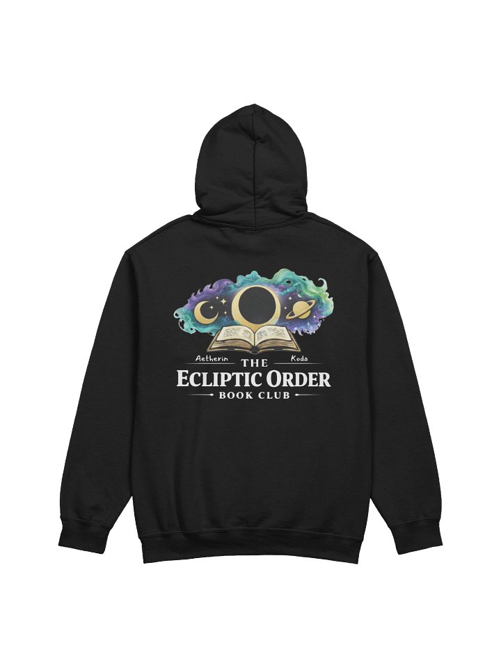 The Ecliptic Order Book Club Hoodie - Dark Colors product image (10)