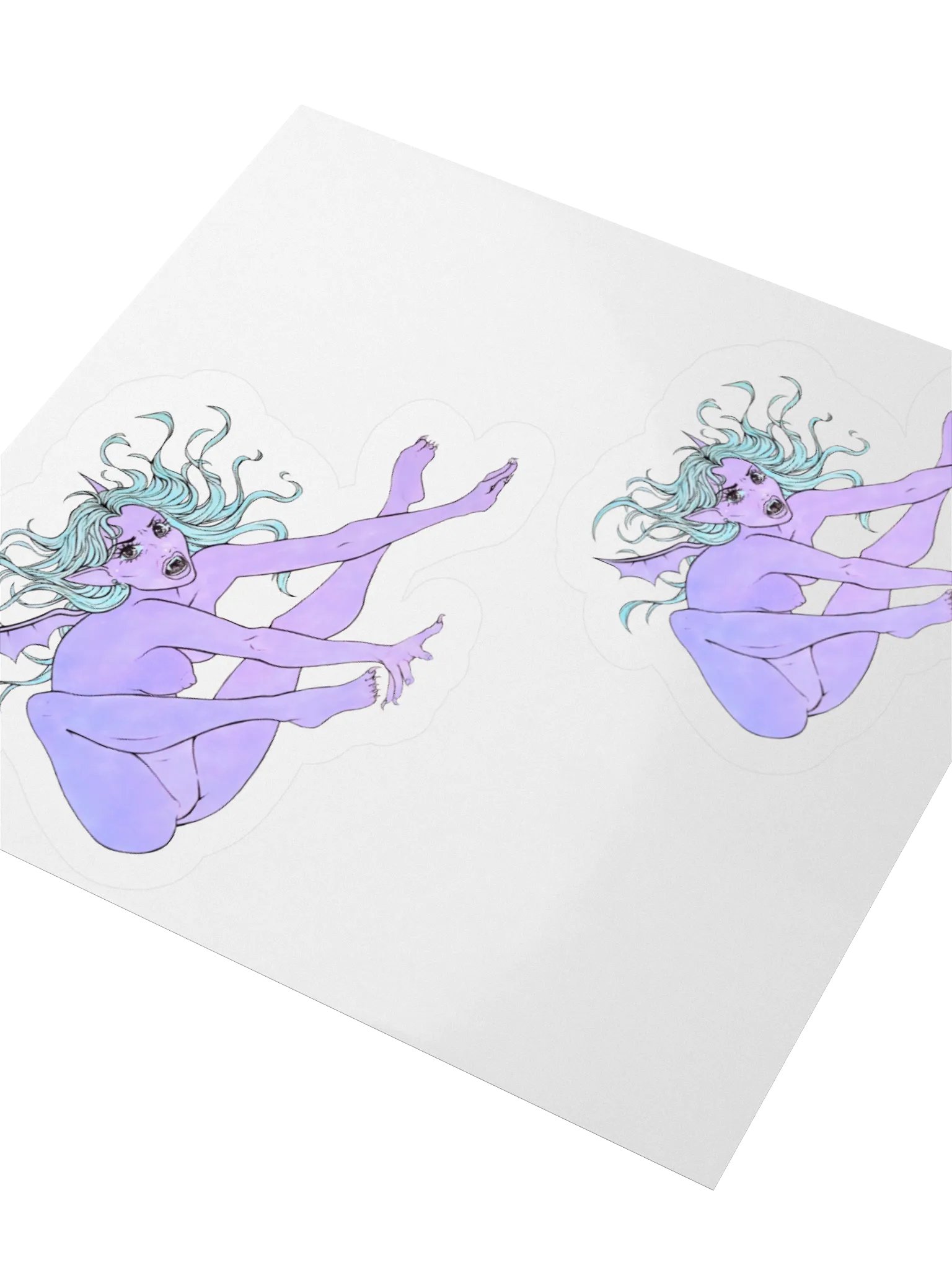 Pinuptober day 31 small stickers product image (3)