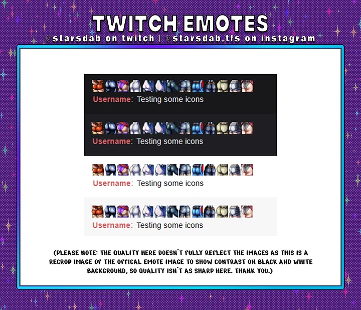 Marvel Rivals Emotes Pack | Twitch Emotes | Butt emotes | Discord | Youtube product image (2)