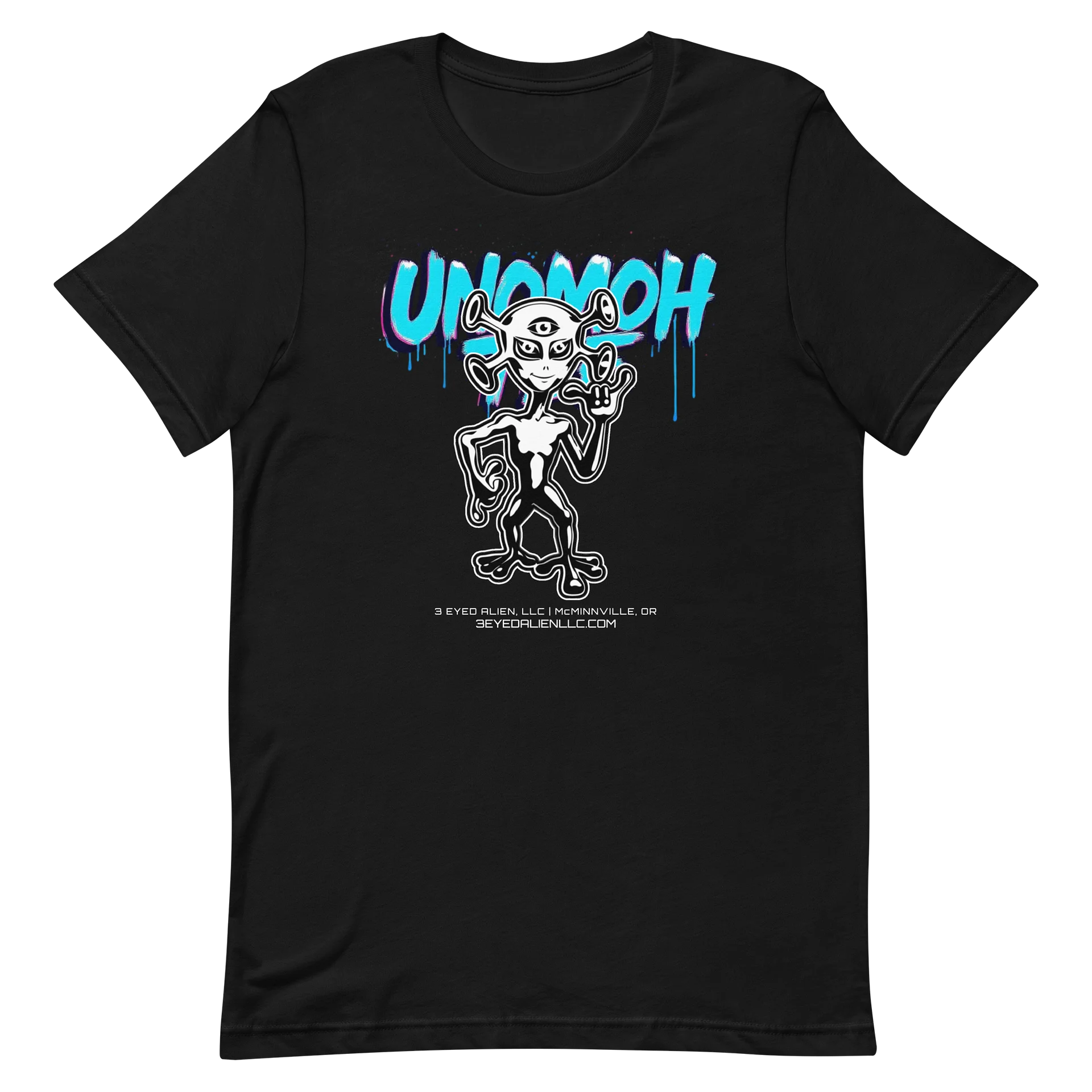 3 EYED ALIEN - UNOMOH Alien Shaka Logo Tee [Members Only] product image (2)