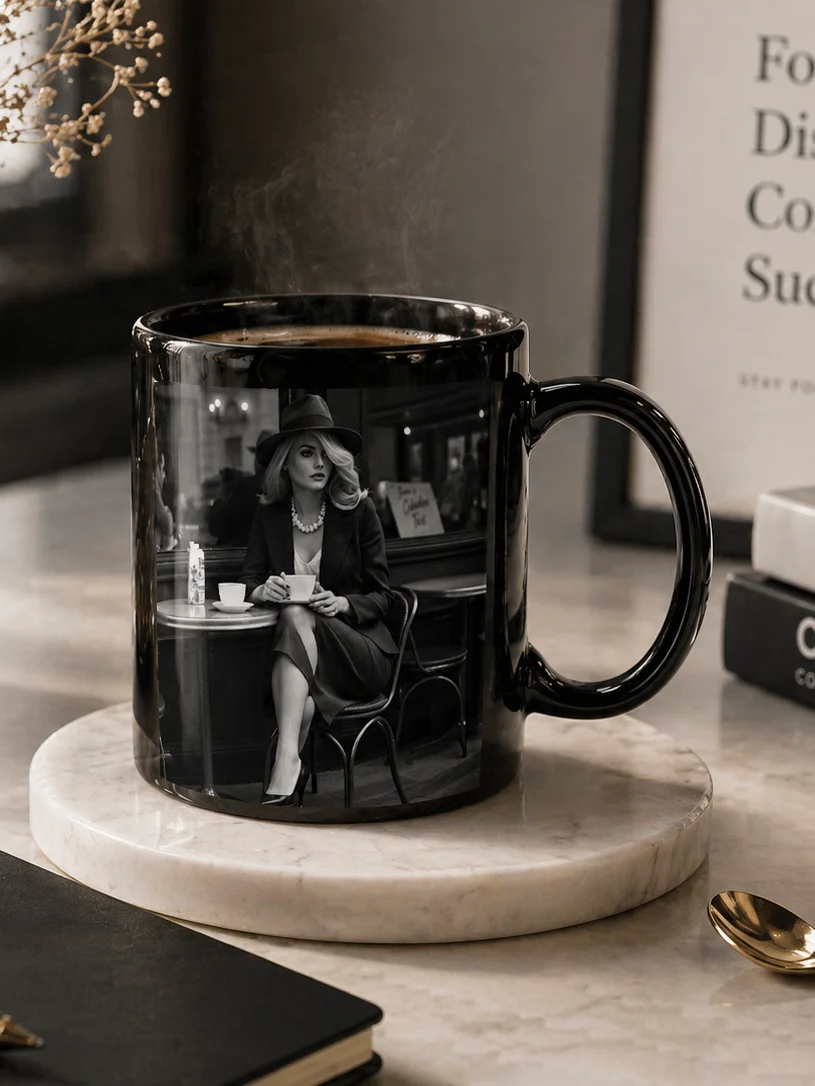 Parisian Elegance Cafe Mug - Graphic Mug product image (3)