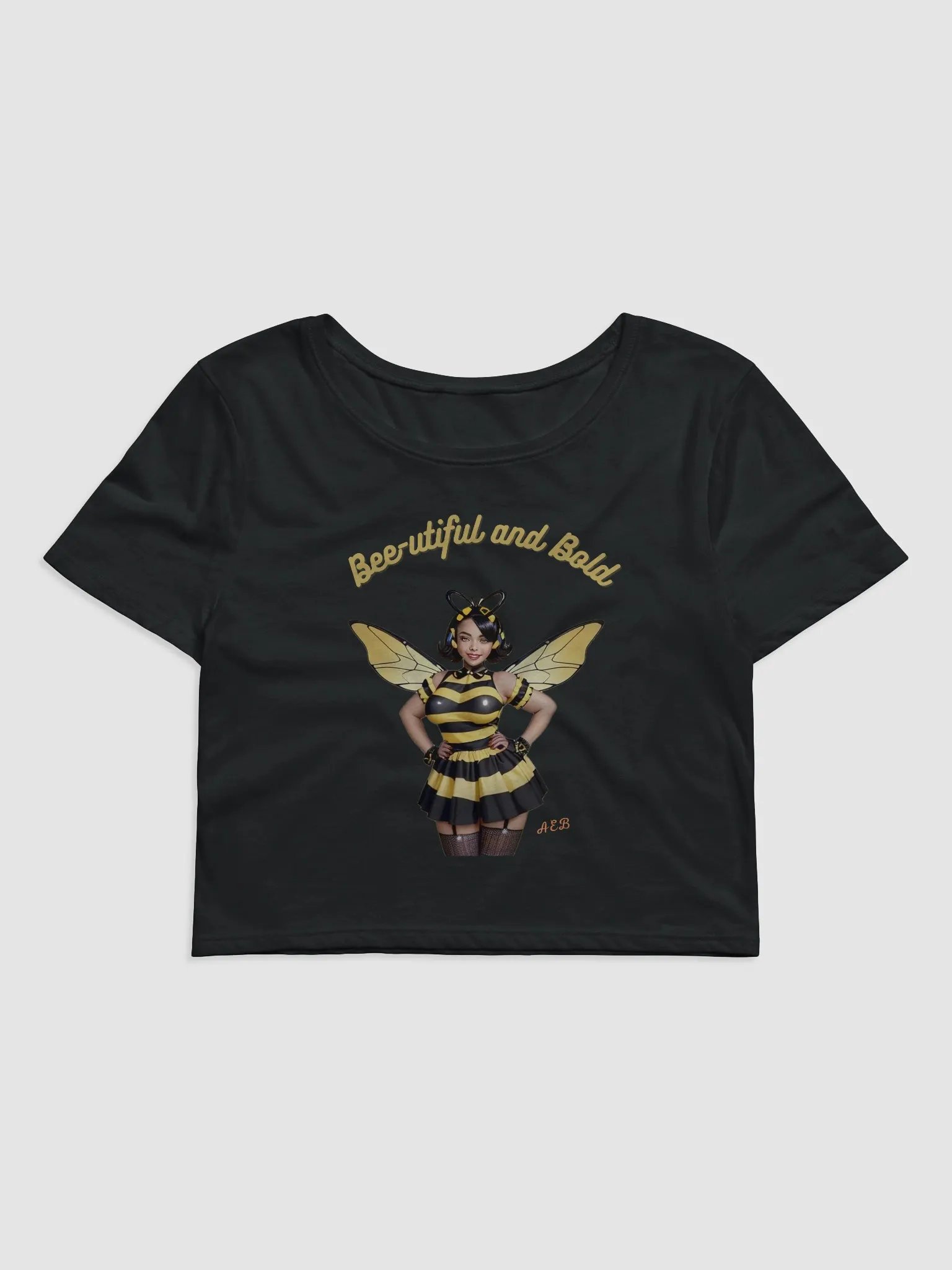 Beeutiful Buzz: Women's Crop Tee product image (4)