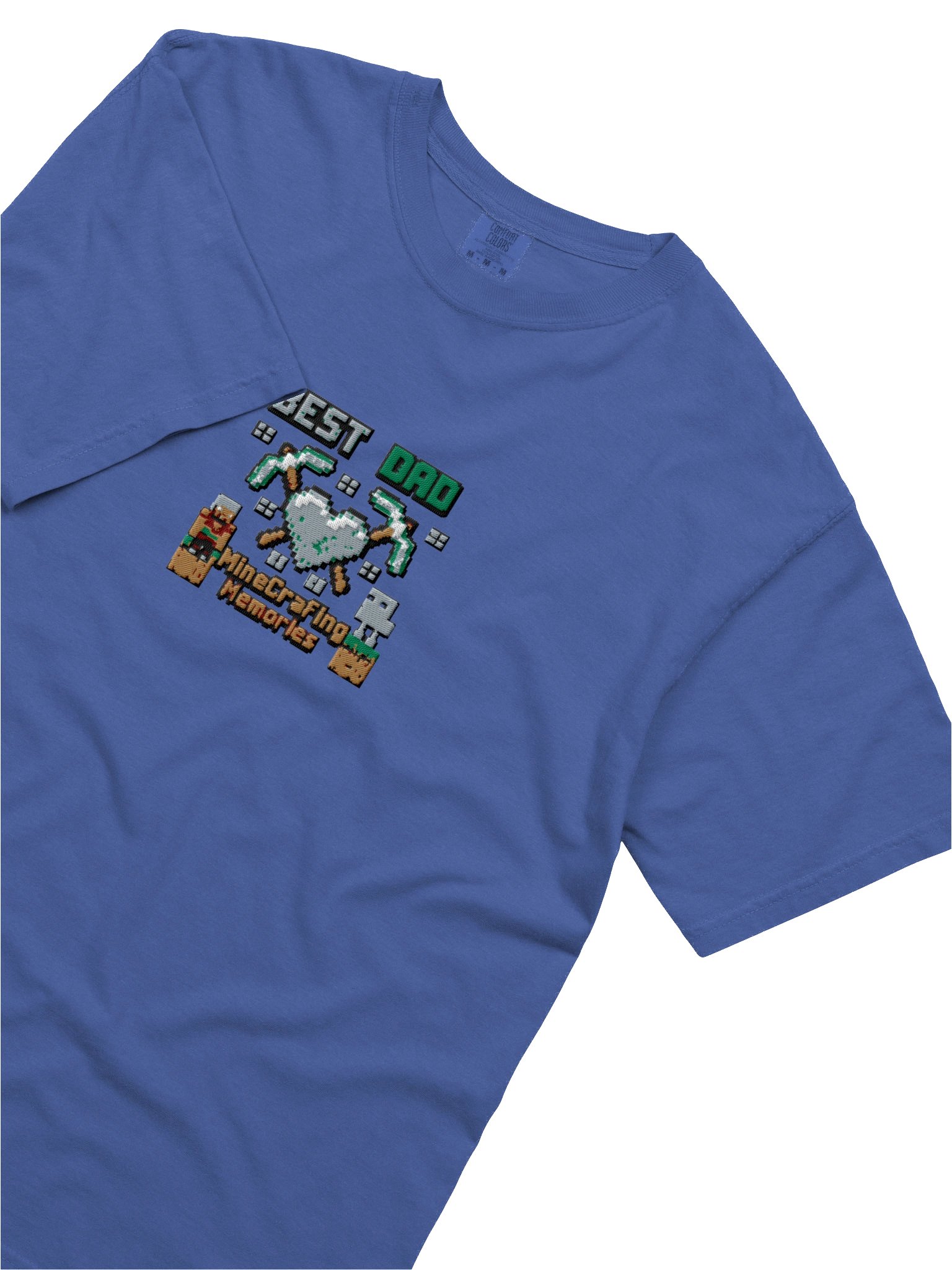 Pixelated Memories Best Dad T-Shirt product image (5)