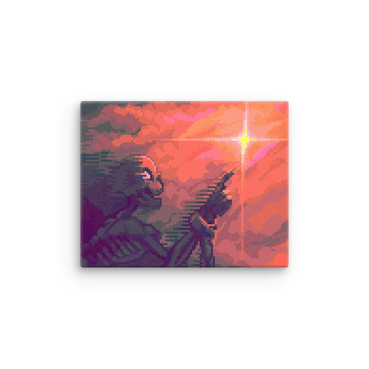 Wish Upon A Star Pixel Art Canvas Print product image (8)