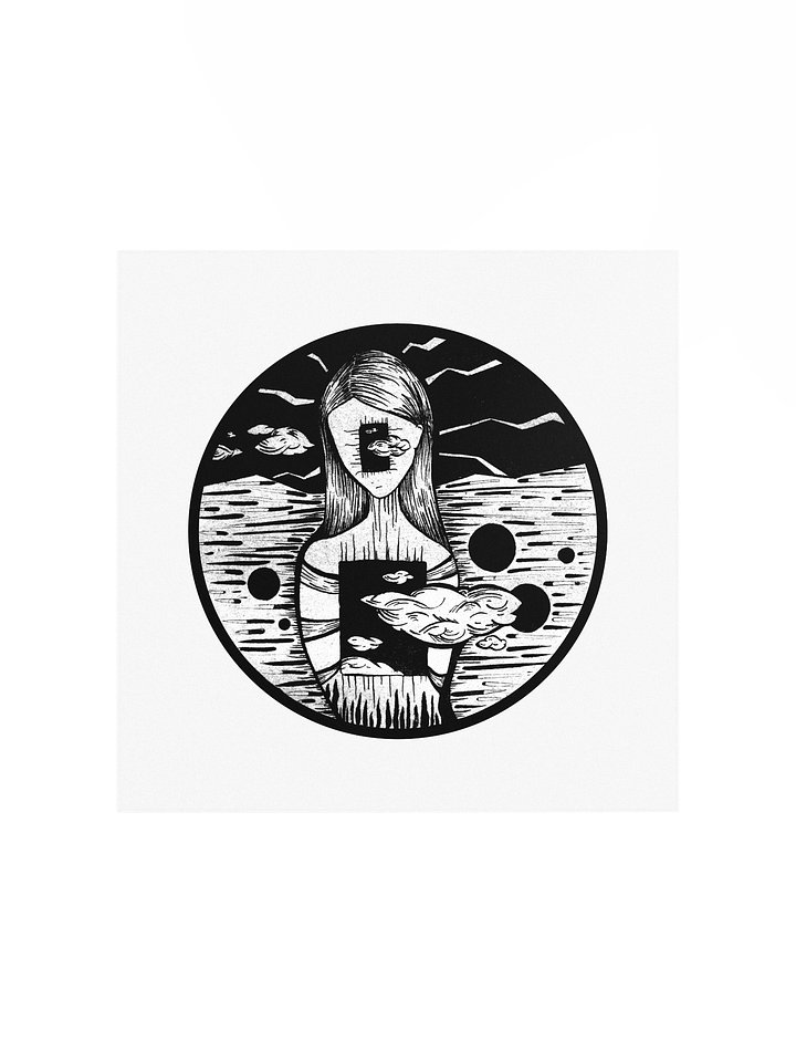 Emptiness - Surrealism with Ink Print product image (1)