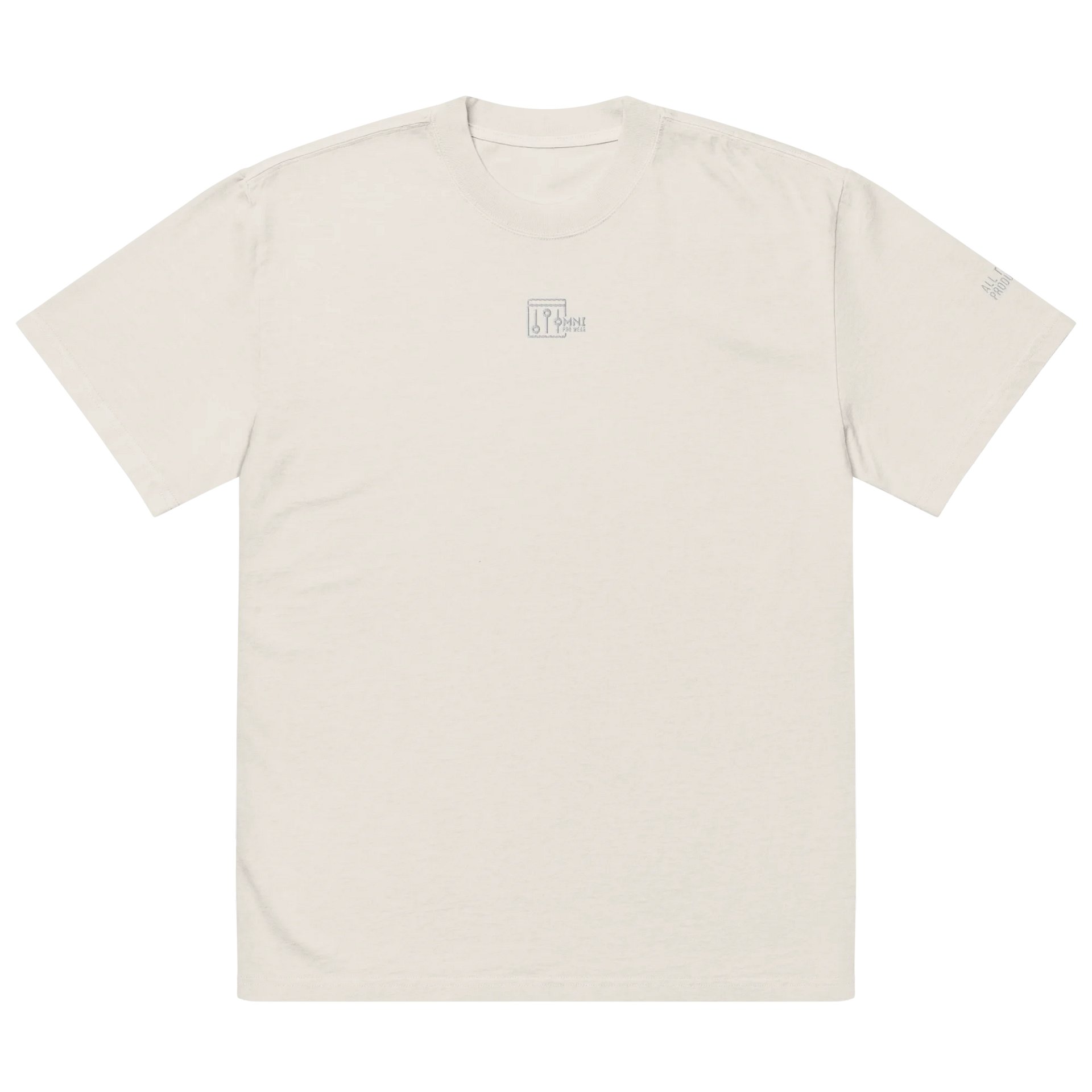 omni white oversized T-shirt product image (9)