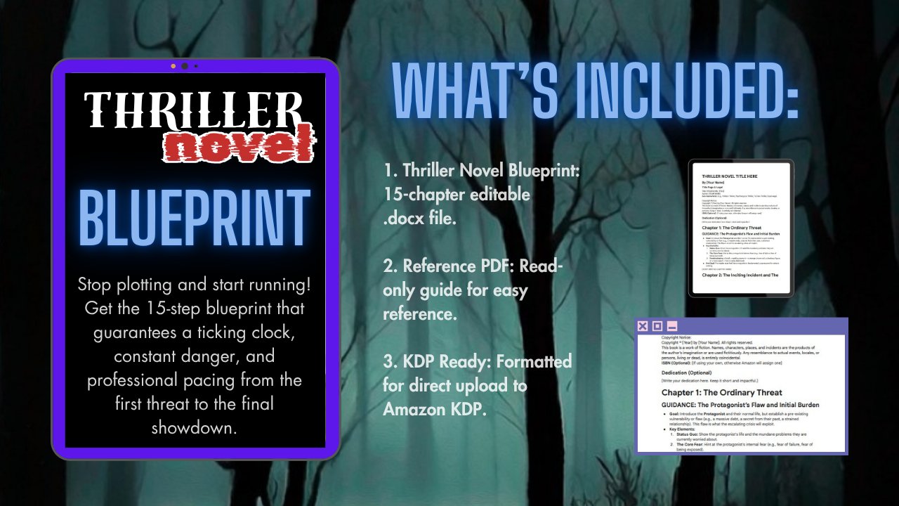 Thriller Novel Blueprint product image (2)