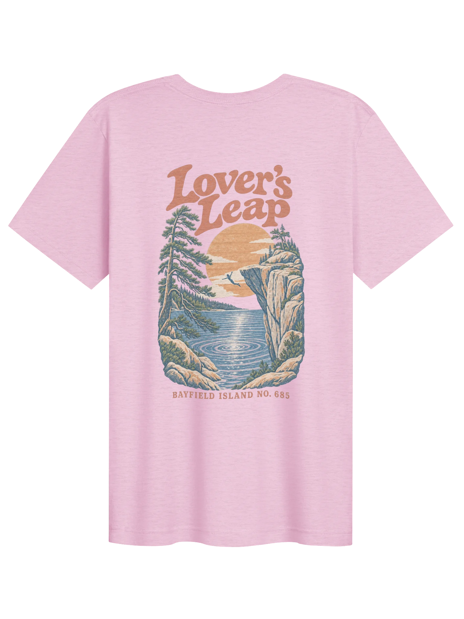 Lover’s Leap Womens Minimal Tee product image (22)
